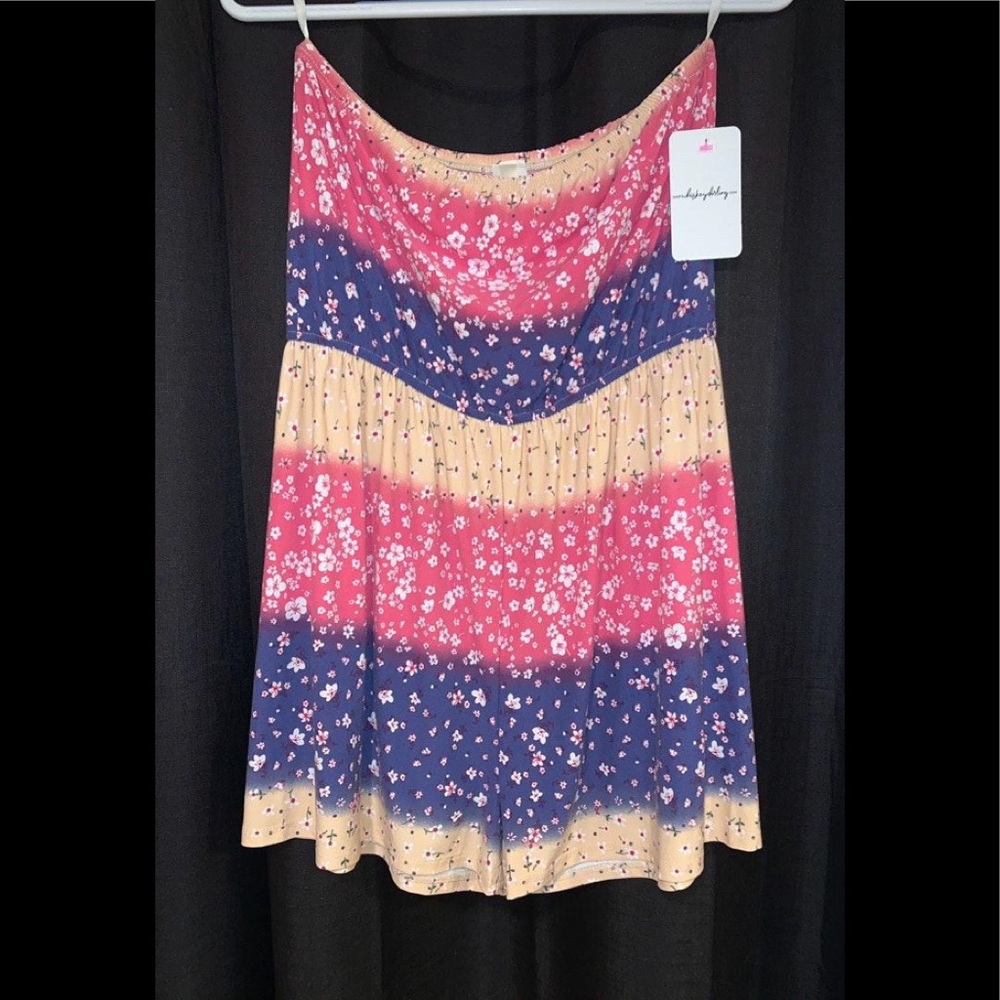 Summer Dreaming Floral Romper (NEW)